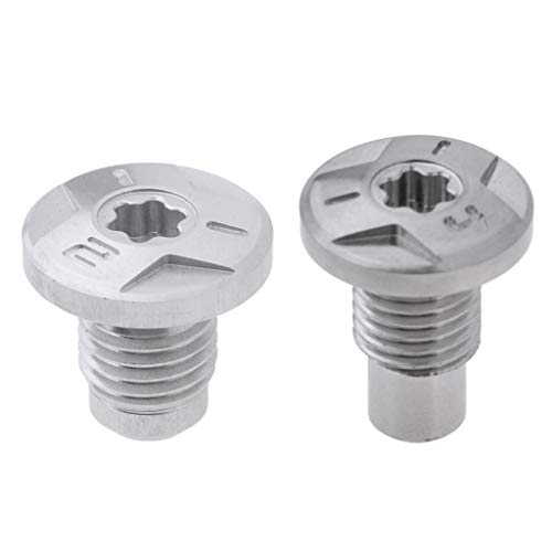 BESSTUUP 2pcs Alloy Steel 4g 2g Golf Head Weight Screw for Driver