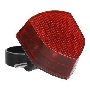 besstuup tail light 4 led waterproof lamp reflector with bracket cycling accs