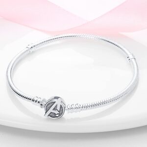 LIGHTDOG Charm Bracelet for Pandora Charms 925 Sterling Silver Snake Chain Bracelet Fit Any Charm Gift for Women