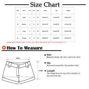 DASAYO Womens Crossover Waisted Scrunch Shorts Biker Tennis Stretch Skinny Shorts Quick Dry V Shape Workout Sports Gym Shorts