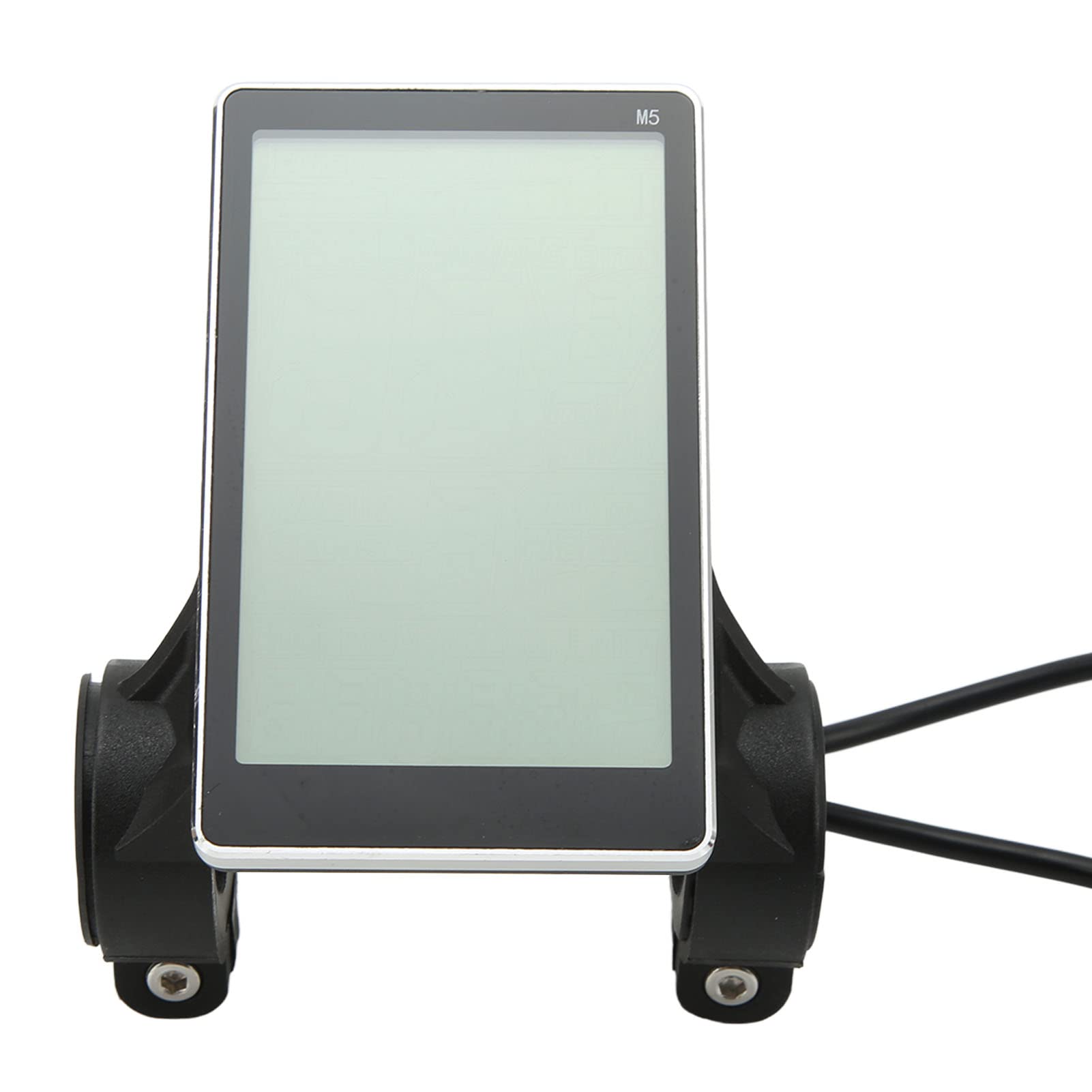 BOTEGRA M5 LCD Panel Screen, Stable Universal Easy to Install 5 Pin E Scooter LCD Display Meter for 31.8mm Electric Bikes