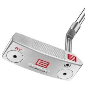 2023 Evnroll EV2 MidBlade Putter RH Short Plumber 33 TourTac White