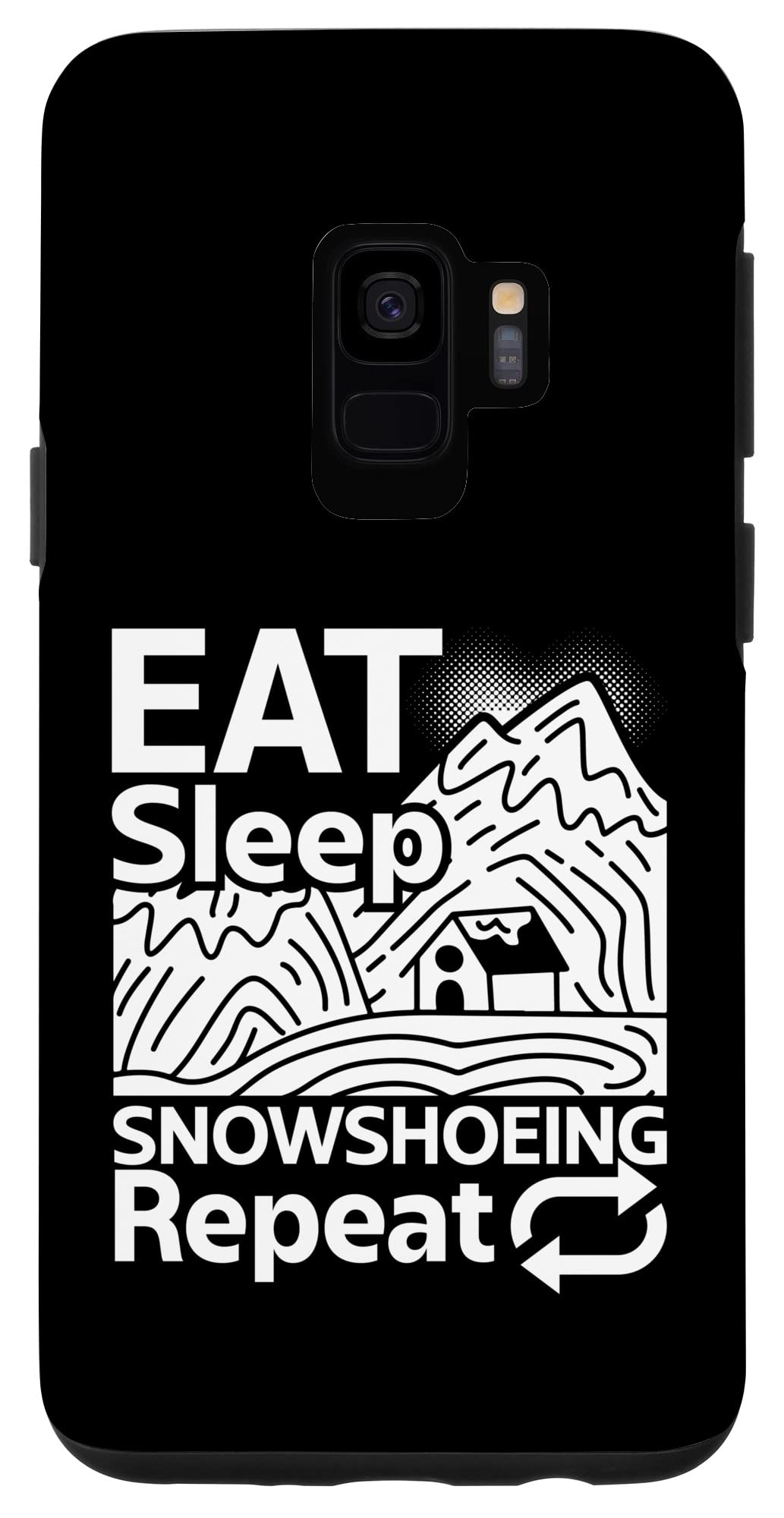 Galaxy S9 Snowshoeing Boots Snowshoes Hiking Shoes Trails Case