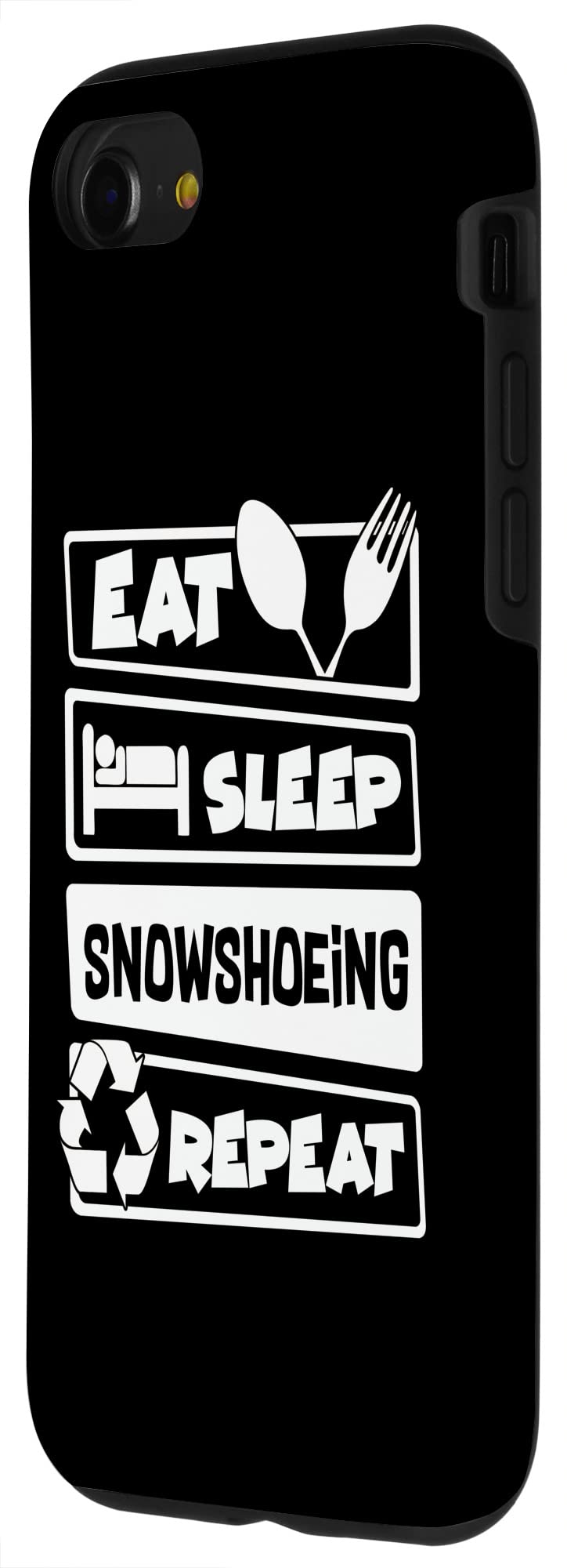 iPhone SE (2020) / 7 / 8 Snowshoeing Boots Snowshoes Hiking Shoes Trails Case