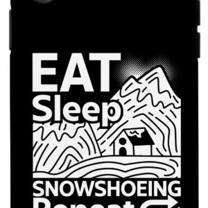 iPhone X/XS Snowshoeing Boots Snowshoes Hiking Shoes Trails Case