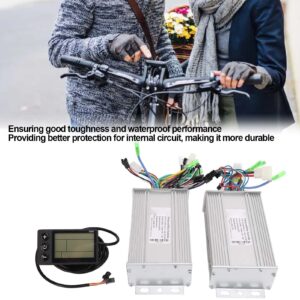 VBESTLIFE Electric Brushless Controller,Dual Drive 36/48V 500W Electric Scooter Brushless Motor Controller 866 LCD Display