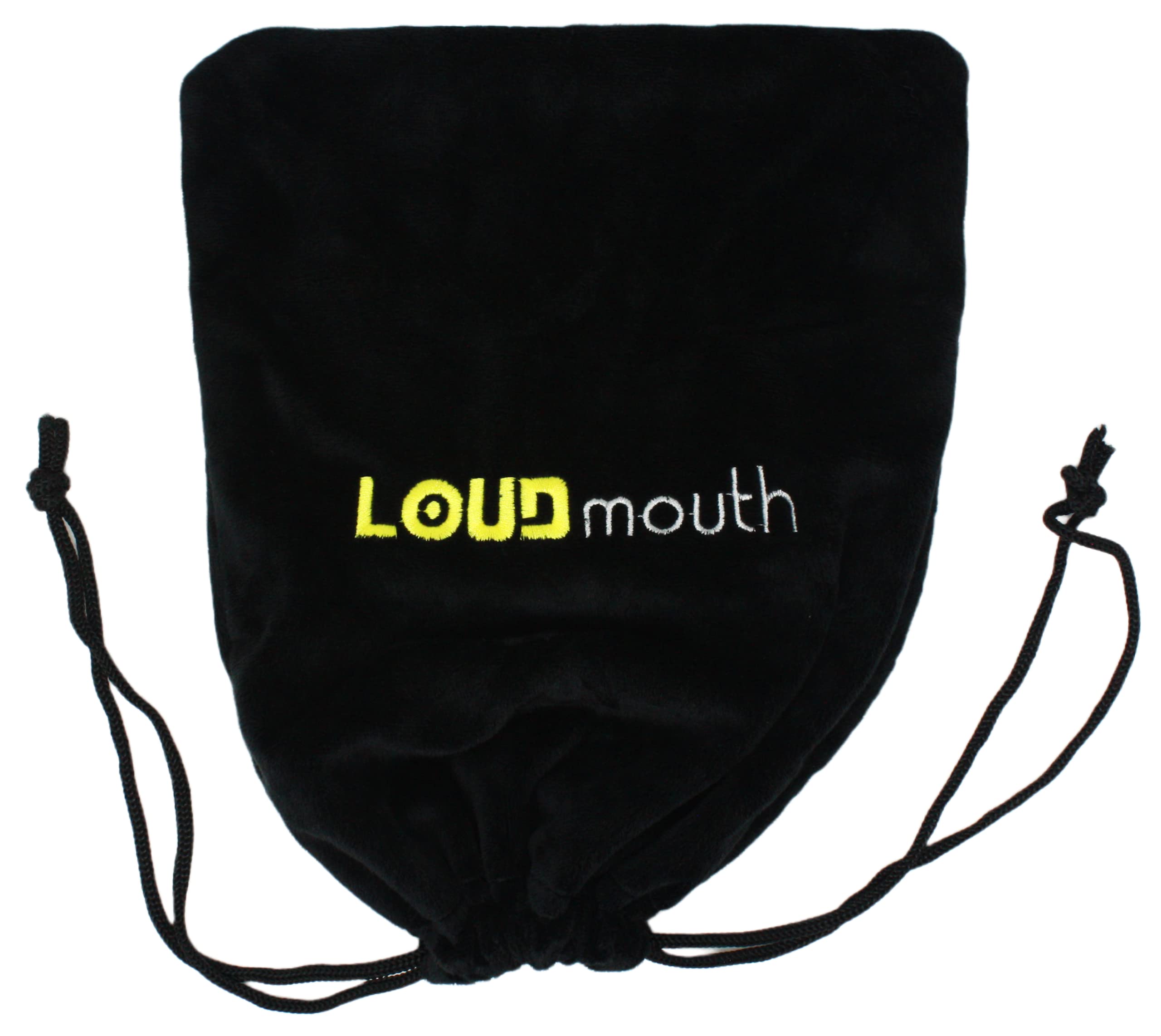 LOUDmouth Soft Velvet Studio Microphone Carry Bag | Podcast Mic Pouch Dust Cover with Drawstring | Protect from Dust, Dirt, Scratches | 12" x 8.5"