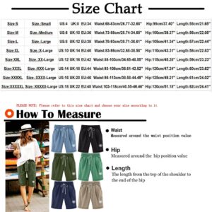 2023 Cotton Linen Womens Casual Summer Shorts Drawstring Elastic Waist Shorts Comfort Lounge Bermuda Novelty Shorts