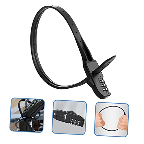 GAFOKI Electric Bike 3pcs Cable Tie Lock Bike Home Bike Heavy Duty Bike Lock Anti Bike Lock Portable Bike Safety Lock Bike Accessory Bike Supplies Cycling Bike Lock Bike Supply E Bike