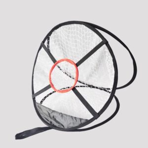 Pop-up Golf Chipping Net，Swinging Rod Hitting Target，Pole Cutting Training Equipment for Outdoor Home Golf Practice