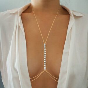 Body Chains Belly Chain Jewelry for Women Waist Chain for Teen Girls