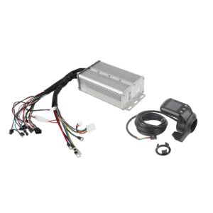 SPYMINNPOO Electric Motor Controller,48V 60V 1500W Electric Scooter Brushless Controller and GZ3 LCD Display Electric Bike Conversion Kit