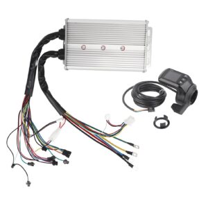 SPYMINNPOO Electric Motor Controller,48V 60V 1500W Electric Scooter Brushless Controller and GZ3 LCD Display Electric Bike Conversion Kit