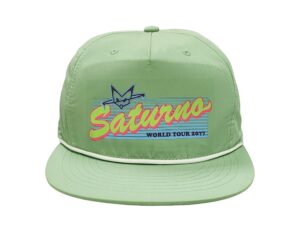 rauw alejandro saturno world tour hat, green