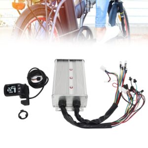 SPYMINNPOO Electric Motor Controller,48V 60V 1500W Electric Scooter Brushless Controller and GZ3 LCD Display Electric Bike Conversion Kit