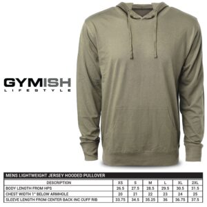 Workout Shirts for Men, Gymish American Flag Gym Shirt, Funny Lifting T-Shirt (LG, Gymish Flag Hoodie)