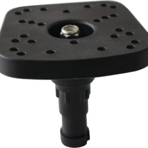 BLKGJTF 0368 Universal Fishfinder Mount - Black, Boat Fish Finder Electronics Mount, Fish Finder Mount