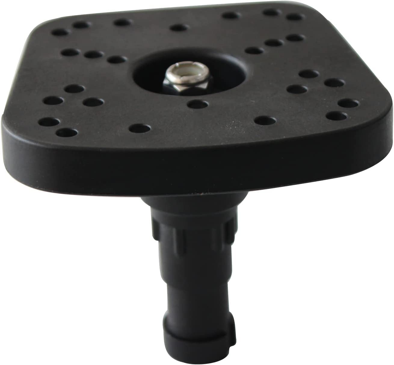 BLKGJTF 0368 Universal Fishfinder Mount - Black, Boat Fish Finder Electronics Mount, Fish Finder Mount