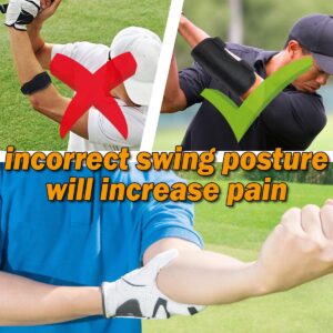 Golf Hitting Training Elbow Aid Corrector, Outdoor or Indoor