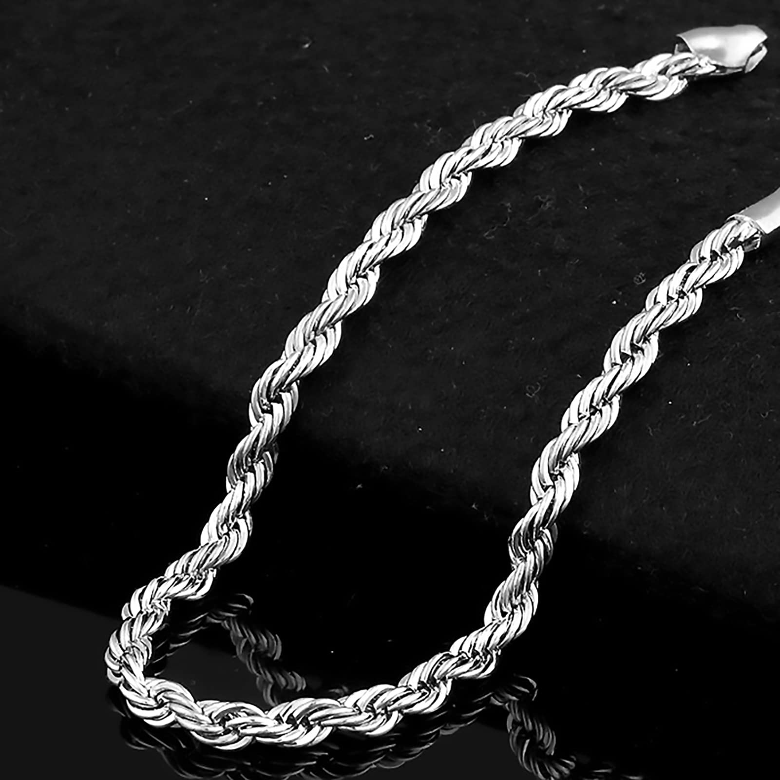 Cuteam Women Bracelets, Bangle Bracelets, 925 Sterling Silver Twist Bangle Cuff Charm Clasp Party Jewelry for Loved Light Luxury Temperament Women Bangle for Banquet (Silver)