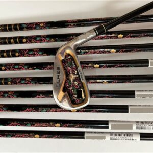 ENEMO Vicky G Golf Clubs 4 Star HONMA BERES S-08 Full Set Driver + Fairway Woods + Irons + Putter Graphite Shaft with Head Cover (Color : 10.5D 3W5W Irons S)