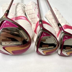 ENEMO Women Golf Clubs 4 Star Honma Beres S-07 Full Set Driver + Fairway Woods + Irons + Putter L Flex Graphite Shaft with Head Cover