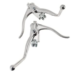 barenx pair of road bike racing brake dual levers handles for bent drop bar