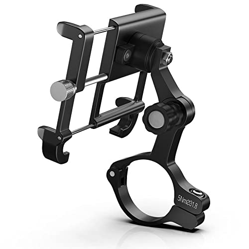 BESSTUUP Bicycle Phone Holder Road Bike Cellphone Bracket Scooter Mount Cradle Rack