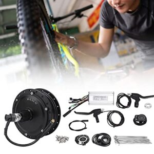 Electric Bicycle Conversion Kit,36V 500W Rear Wheel Hub Motor Electric Bicycle Conversion Kit with KT‑900S Display Meter for 12G Wheel (26 inches 12G Spokes)