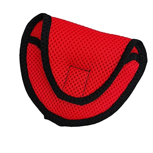 pistro Golf Club Wood Driver Mallet Durable Golf Headcover Accessory Equipment - Red