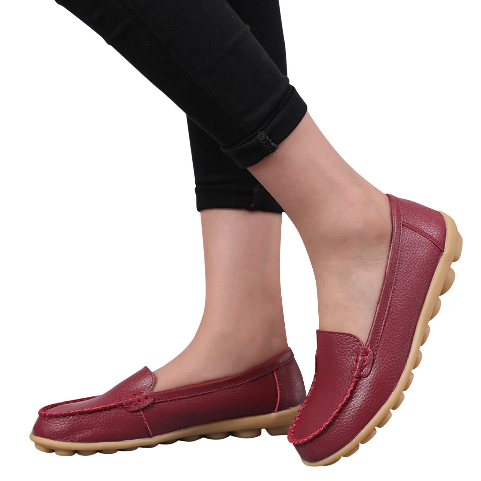 ZHOUXINGB Sandalias para Mujer Elegantes, Flip Flops for Women Indoor Sandals No Back Sneakers Athletic Shoes Platform Boots Fashion 2022 Spring Sandals for Women 2022 Wine