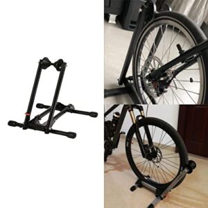 BESSTUUP Foldable Floor Bike Stand Portable Storage Holder for Mountain Bikes