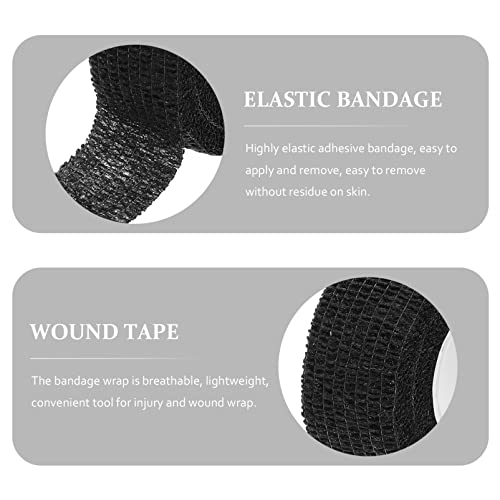 VANZACK Athletic Tape 1 Roll Finger Foot Tape Head Wraps Self Adhesive Sports Vet Tape Finger Tape Tensor Bandages Calf Stretch Supplies Compression Lovers