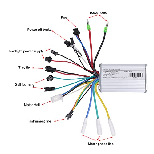 Pegau 350w Brushless Motor Controller, High Temperature LED Display for Electric (36V)