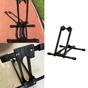 BESSTUUP Foldable Floor Bike Stand Portable Storage Holder for Mountain Bikes