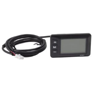 Sorandy Electric LCD Display, 24V 36V 48V Electric Scooter Control Panel, Display Panel Modification Accessories