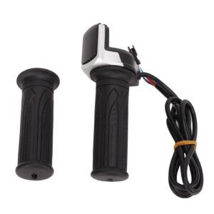 yuecoom e scooters throttle grip, waterproof adjustable electric bike speed governing transfer handle with lcd display