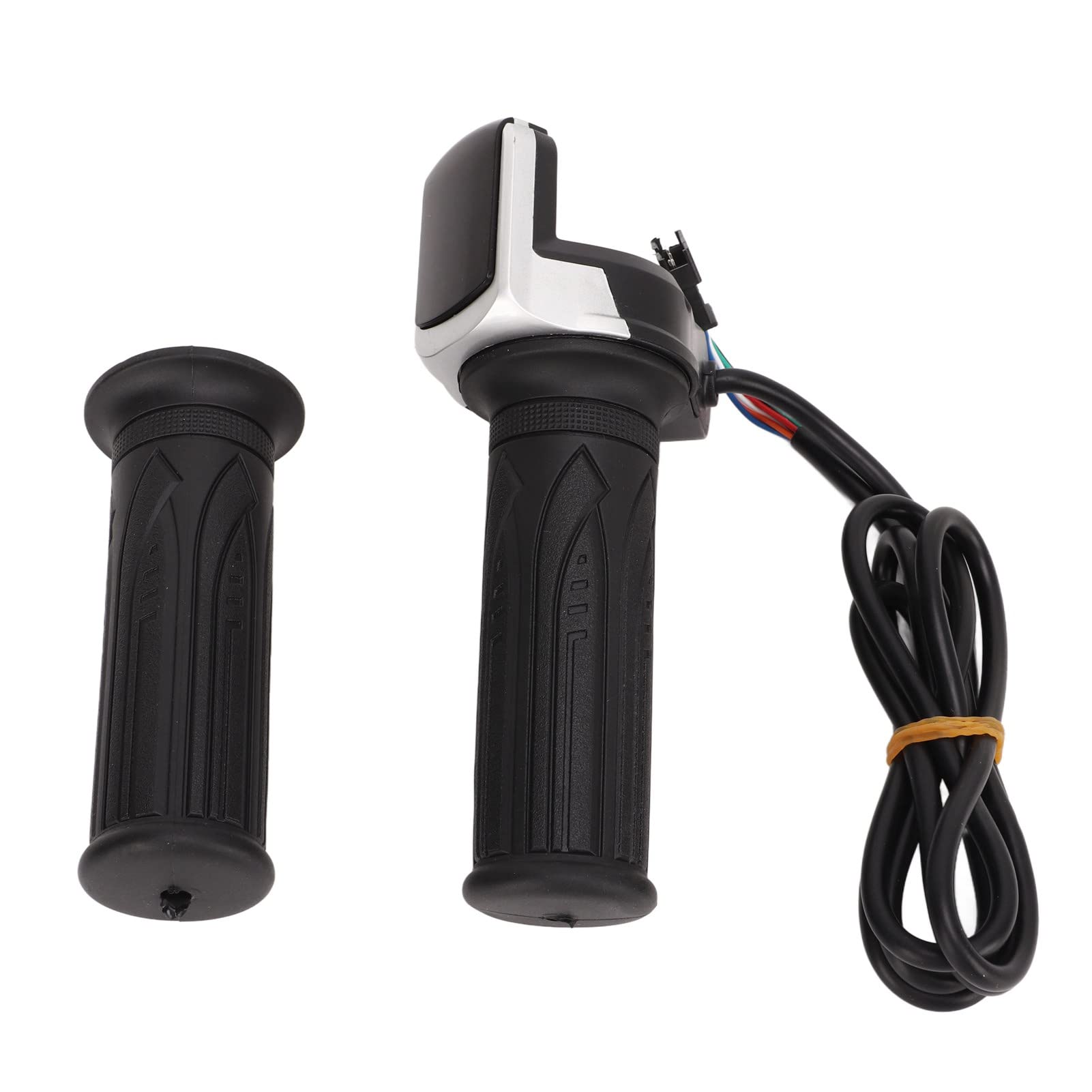 Yuecoom E Scooters Throttle Grip, Waterproof Adjustable Electric Bike Speed Governing Transfer Handle with LCD Display