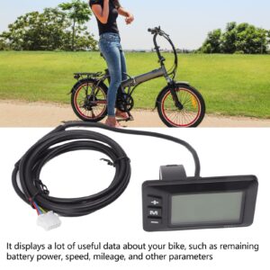 Sorandy Electric LCD Display, 24V 36V 48V Electric Scooter Control Panel, Display Panel Modification Accessories