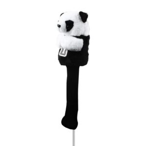 Andux Plush Golf 460cc Driver Wood Club Head Covers Panda MT/MG74