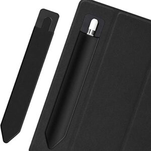 BoxWave Stylus Pouch Compatible with Senisway Industrial Monitor (21.5 in) - Stylus PortaPouch, Stylus Holder Carrier Portable Self-Adhesive for Senisway Industrial Monitor (21.5 in) - Jet Black