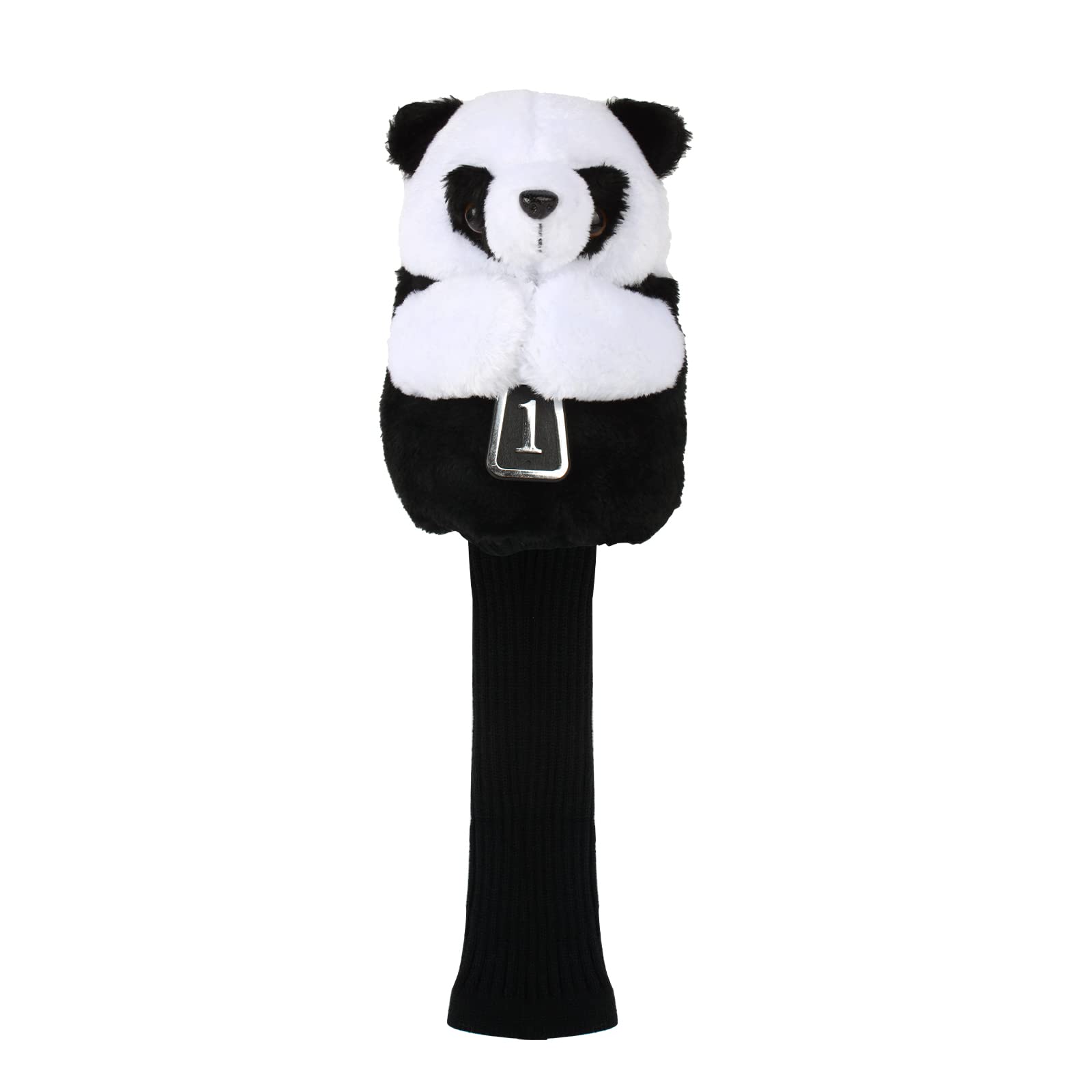 Andux Plush Golf 460cc Driver Wood Club Head Covers Panda MT/MG74