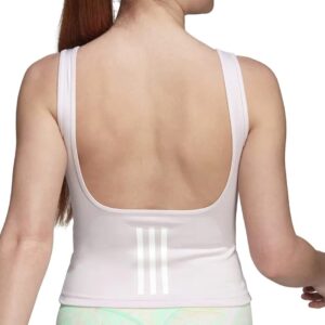 adidas Women's HYPERGLAM AEROREADY Training Tank TOP, X-Large White