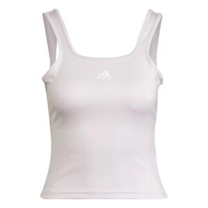 adidas Women's HYPERGLAM AEROREADY Training Tank TOP, X-Large White