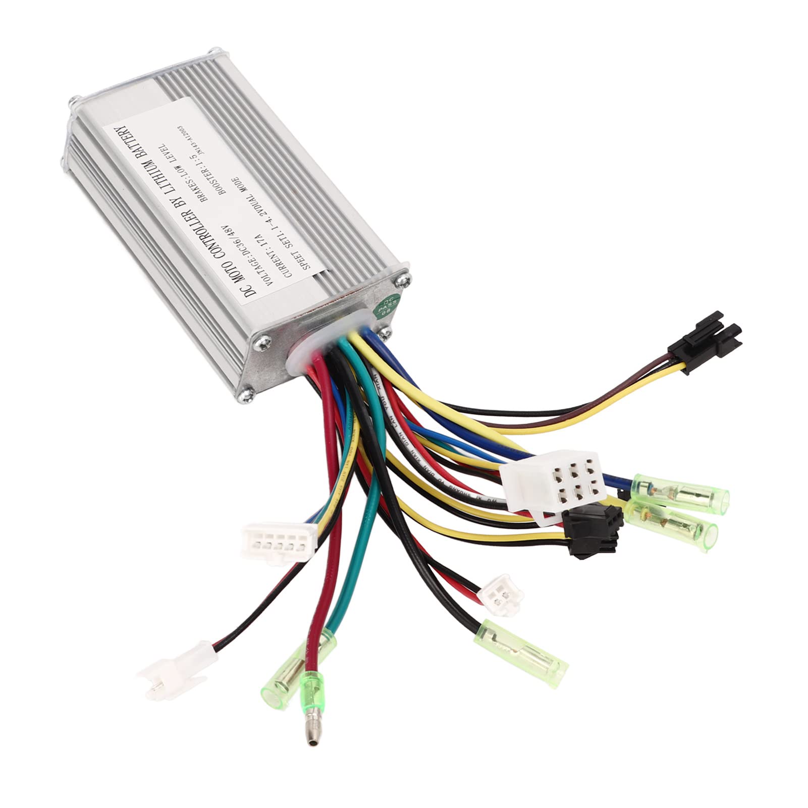 DC Motor Controller with Wire Harness Motor Controller Lithium Battery for Electric 36V 48V 17A