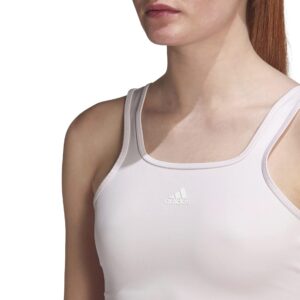 adidas Women's HYPERGLAM AEROREADY Training Tank TOP, X-Large White