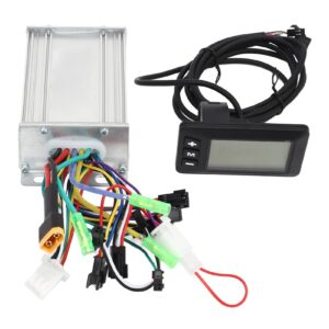 Alomejor 36V 48V 60V Electric Motor Brushless Controller Kit Clear LCD Display Panel 350W 450W for Scooter