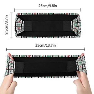 Unisex Workout Headbands Funny-Mahjong-Hipster Elastic Yoga Sweatband Stretchy Sports Hairband