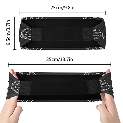 Unisex Workout Headbands Catcher-Baseball-Team-japen-Pride Elastic Yoga Sweatband Stretchy Sports Hairband