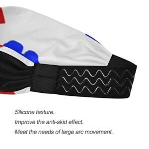 Unisex Workout Headbands Colorado-State-Flag-Hiking Elastic Yoga Sweatband Stretchy Sports Hairband